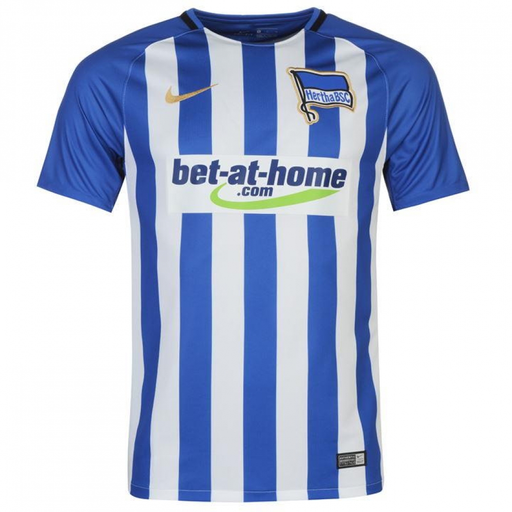 Hertha BSC 2017/18 Home Soccer Jersey Shirt